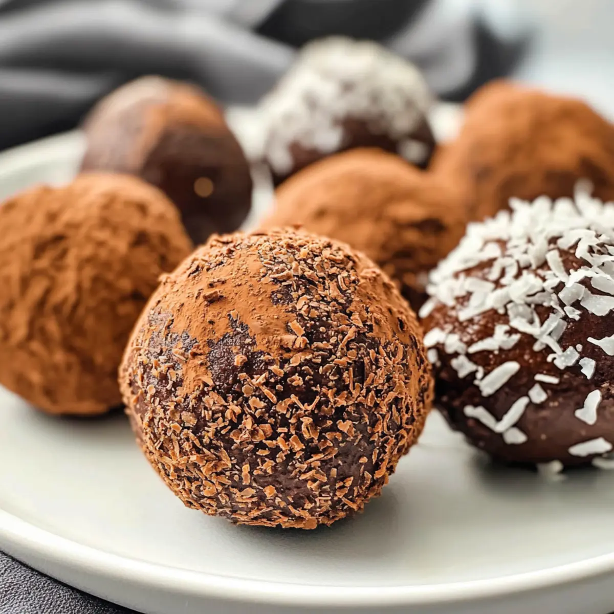 Schoko Pralinen fA¼r Weihnachten KA¶stliche Low Carb SA¼Aigkeit aus nur 4 Zutaten jrhup1